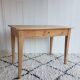 Table bois rénovée