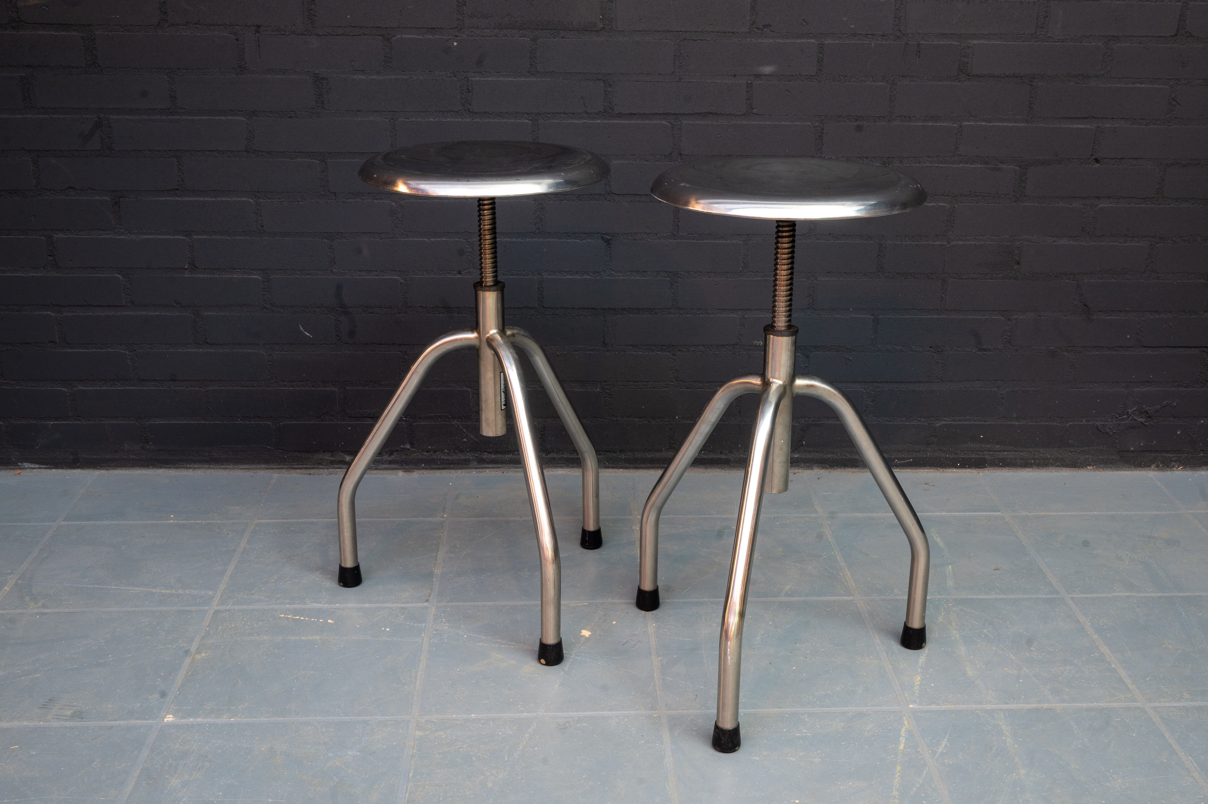 Medical stool Manubelge S.A., Belgium 1950s