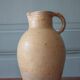Large vintage stoneware pitcher, vintage carafe, jug, kitchen, collection, pottery, stoneware pitcher.