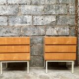Mini pair of dresser bedside bedside end of vintage sofa 1950