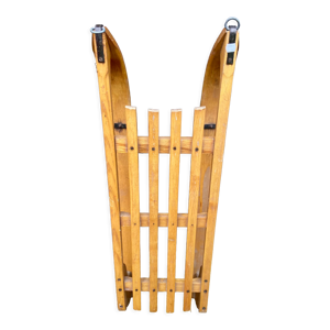 Luge en bois ancienne