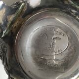 Silver metal tea service