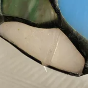 Stained glass pendant