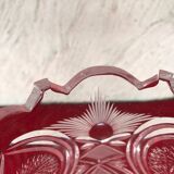 Vase en cristal taillé