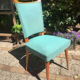 Series of six vintage chairs