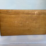 Small wooden bench stool step