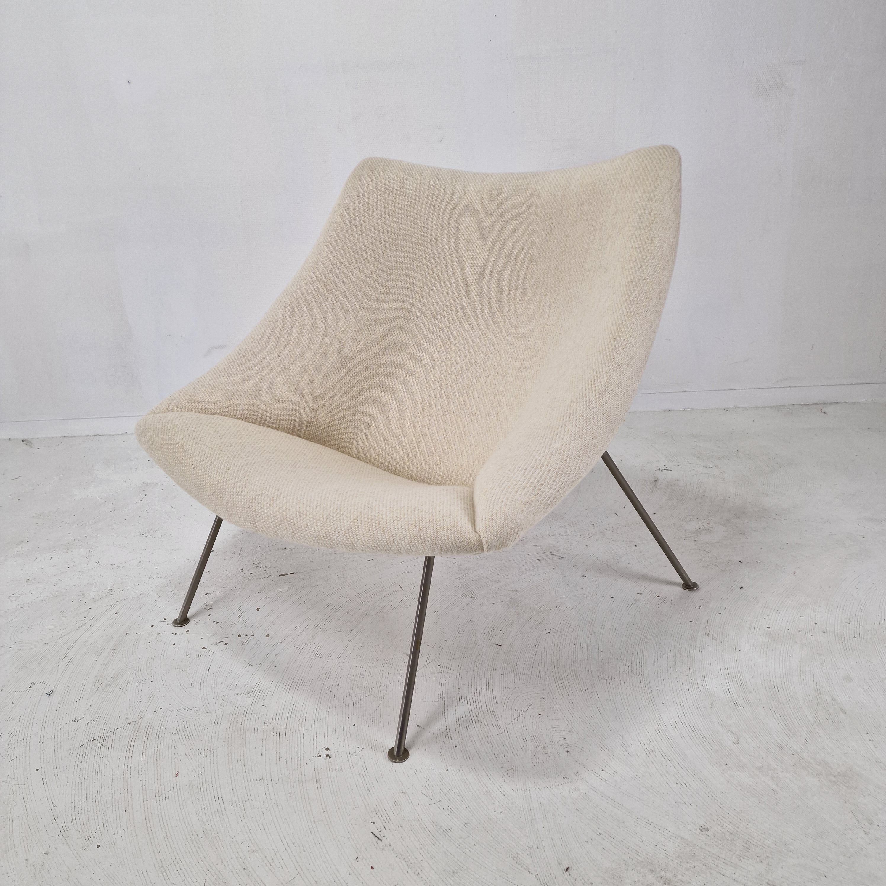 Oyster Chair with Ottoman by Pierre Paulin for Artifort, 1960's