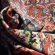 Antique Iranian Bakhtiar Faradombeh Oriental Rug: 3.37 x 2.13 Meters