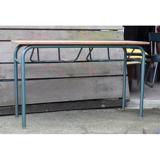Bureau d'écolier double avec porte-cartable