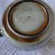 Soup tureen or vegetable dish with glazed ceramic lid