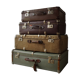 Vintage suitcases of the 1950