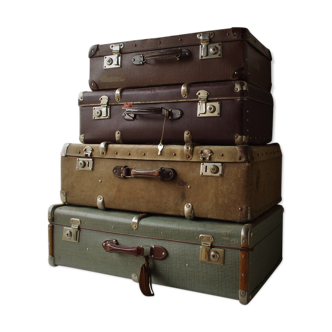 Valises vintage des années 1950