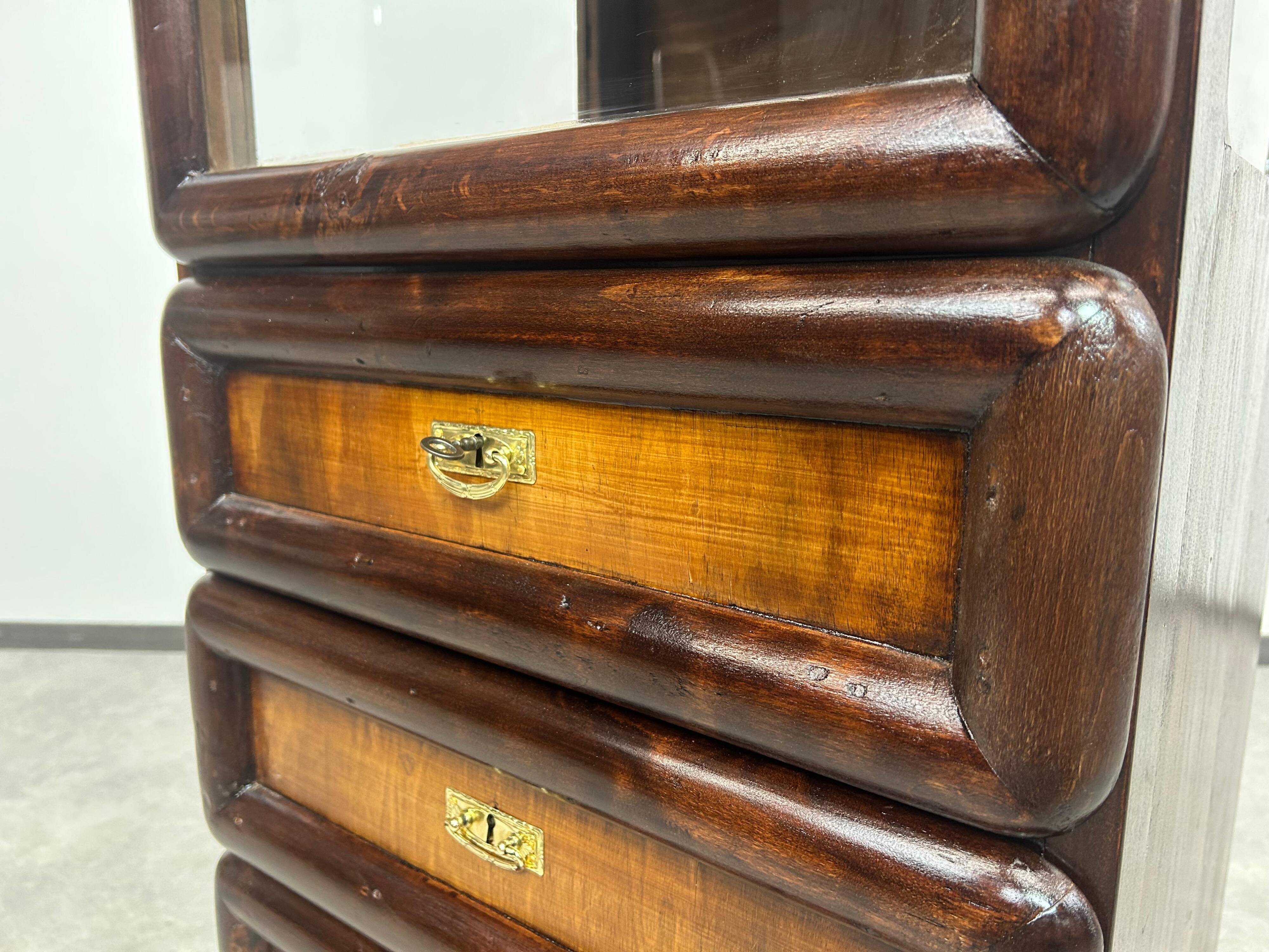 Art Deco display cabinets
