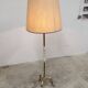 Bronze and white marble floor lamp 1960
