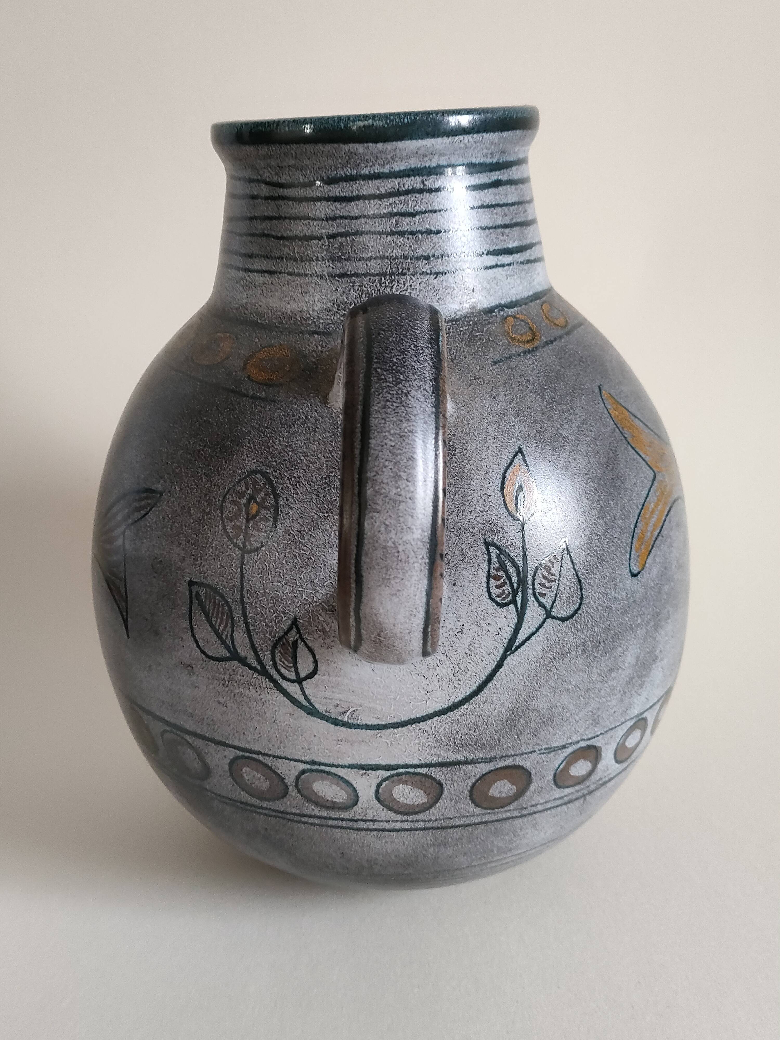 Ceramic pitcher