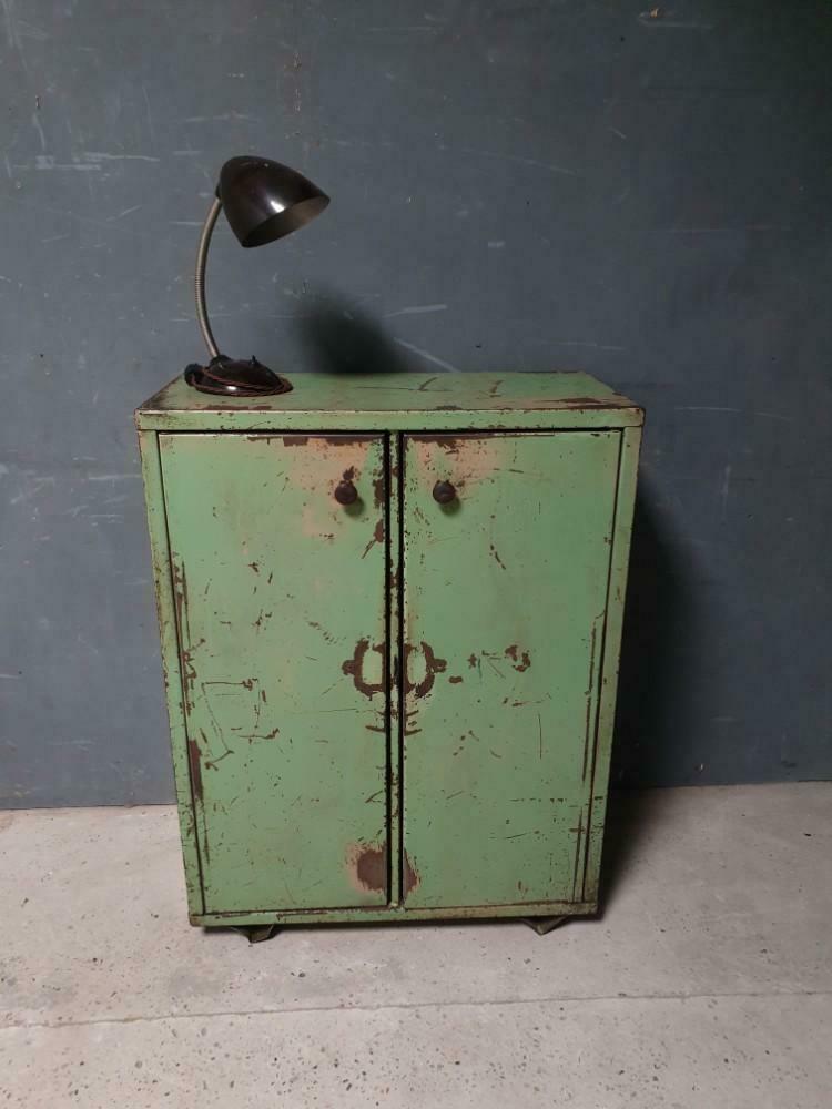 Armoire en acier vert d'armoire industrielle d'usine