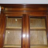 Library 2 walnut doors of the nineteenth century