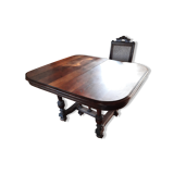Table with extension cords- on wheels - old style