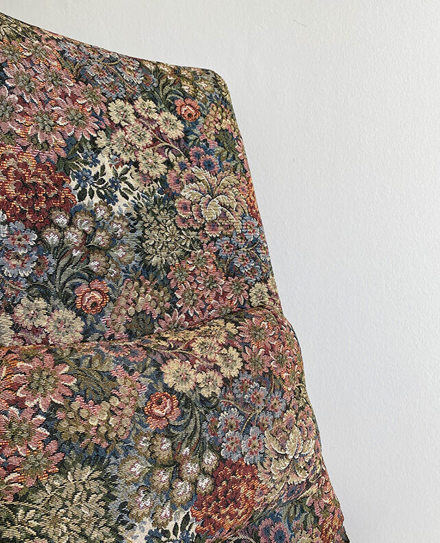 Upholstered recliner chair