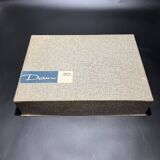 Box of eight cocktail glasses from the Daum brand