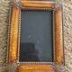 3 vintage frames with sheaves of wheat