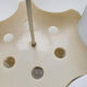 Danish plastic maxi circle pendant, 1960s