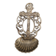 Cuillère coquille en argent 800 religieuse Italie Padoue années 1950