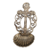 Cuillère coquille en argent 800 religieuse Italie Padoue années 1950