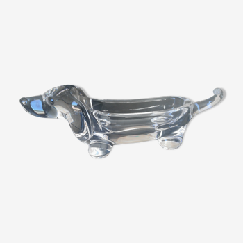 Empty cup pocket dachshund crystal of Vannes