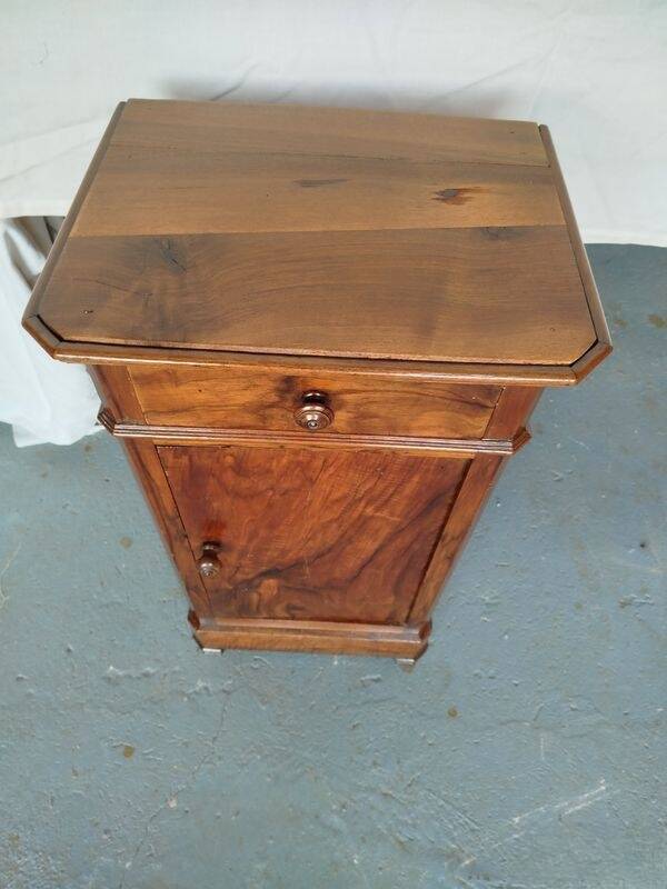 Antique bedside table