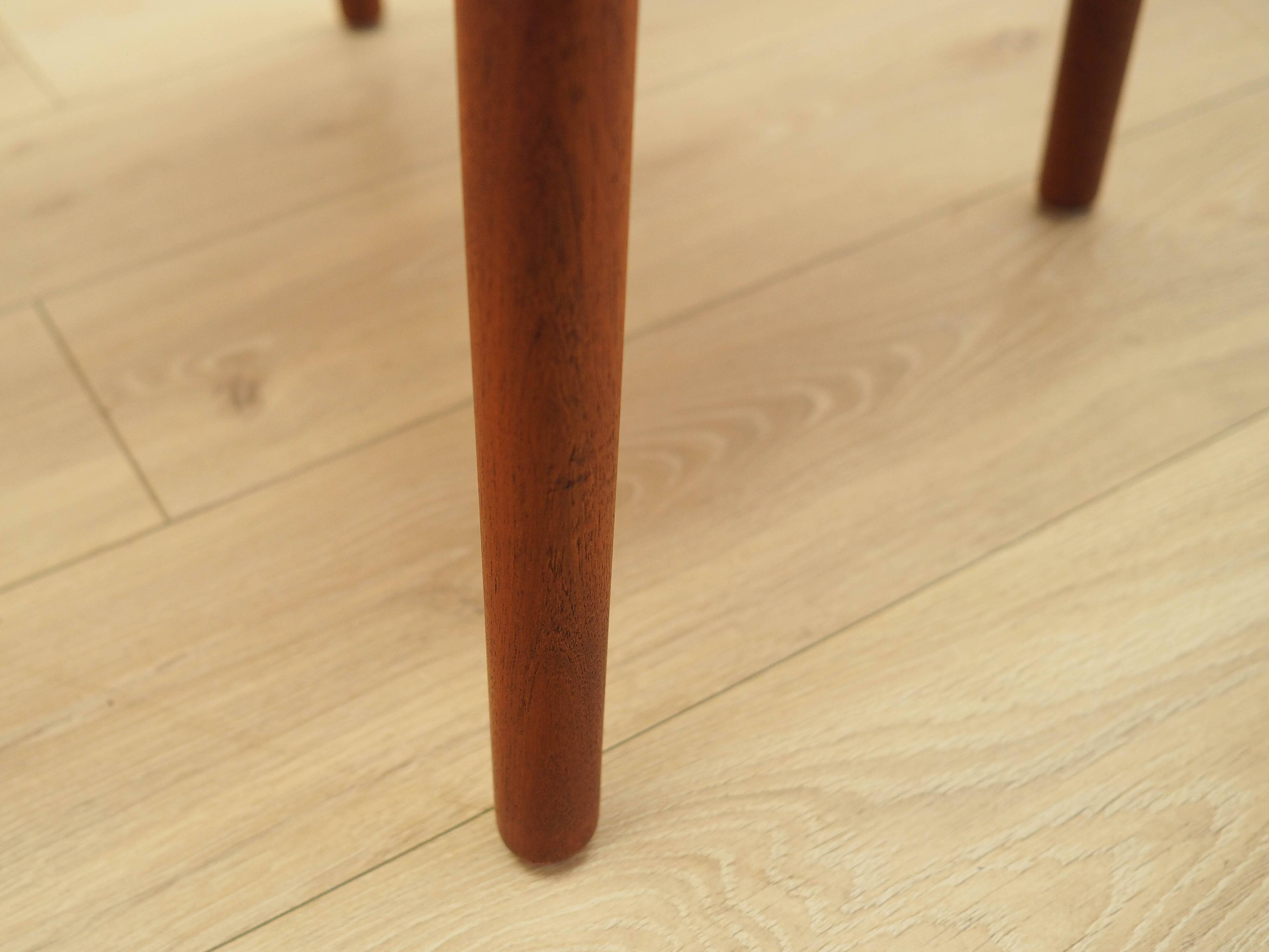 Teak chair, Danish design, 1960s, manufacturer: EMC Möbler