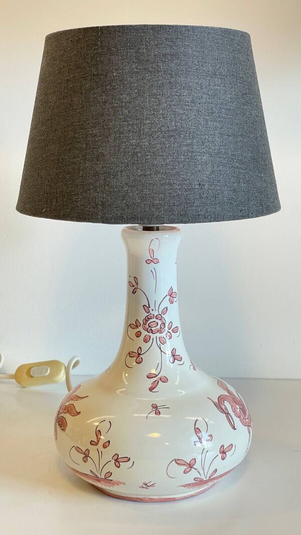 Lampe vintage faïencerie du Matet, France