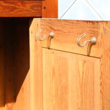 Parisian wardrobe with closet and drawers