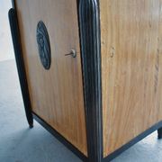 Bahut haut Art déco 1930 cartouche ébène