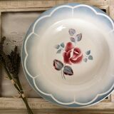 6 assiettes creuses Digoin modèle Magali