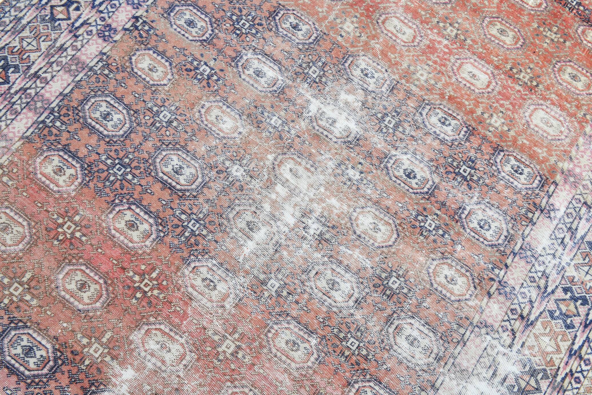 5x7 Red & Blue Classic Persian Rug 150x211Cm SK