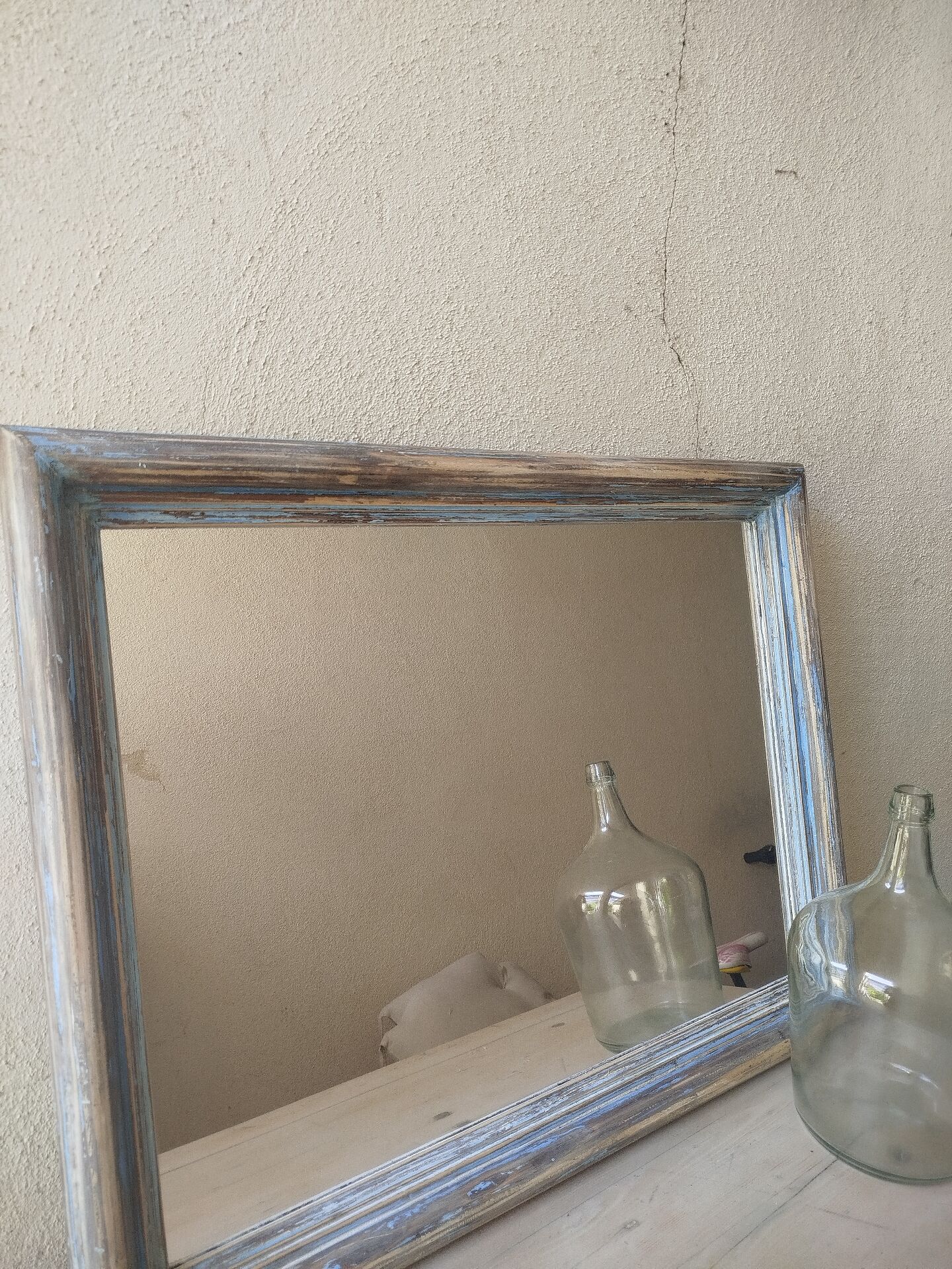 Miroir avec ancien cadre