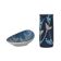 Set of ceramic vase and platter, Danish design, 1970s, designers: N. Backha