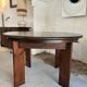 Silvio Coppola Table and 4 Chairs Set 1970