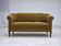 1950s, Danish 2-seater sofa, original green furniture wool.