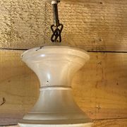 Opaline ball pendant from the 1950s