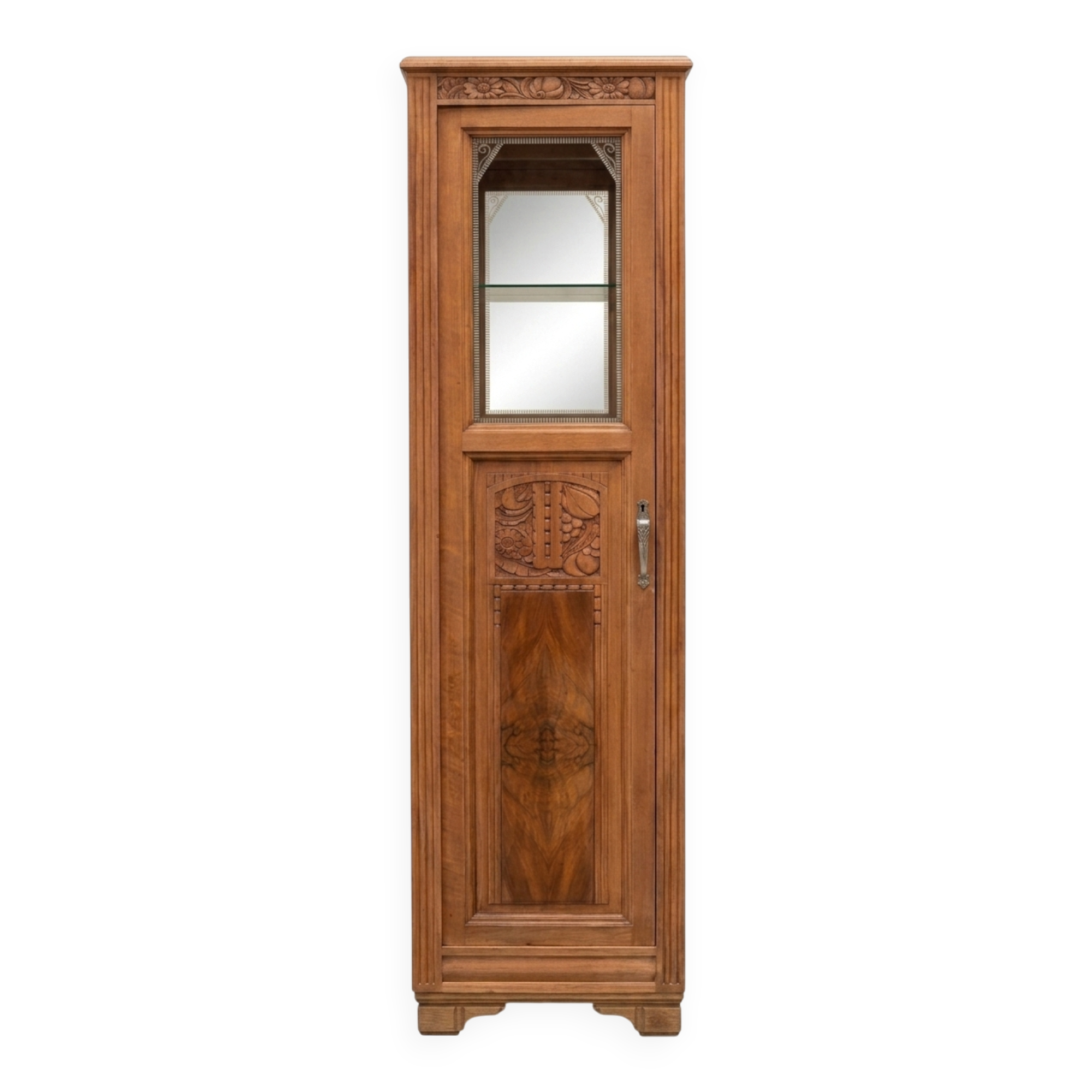 Art Deco "column" display cabinet