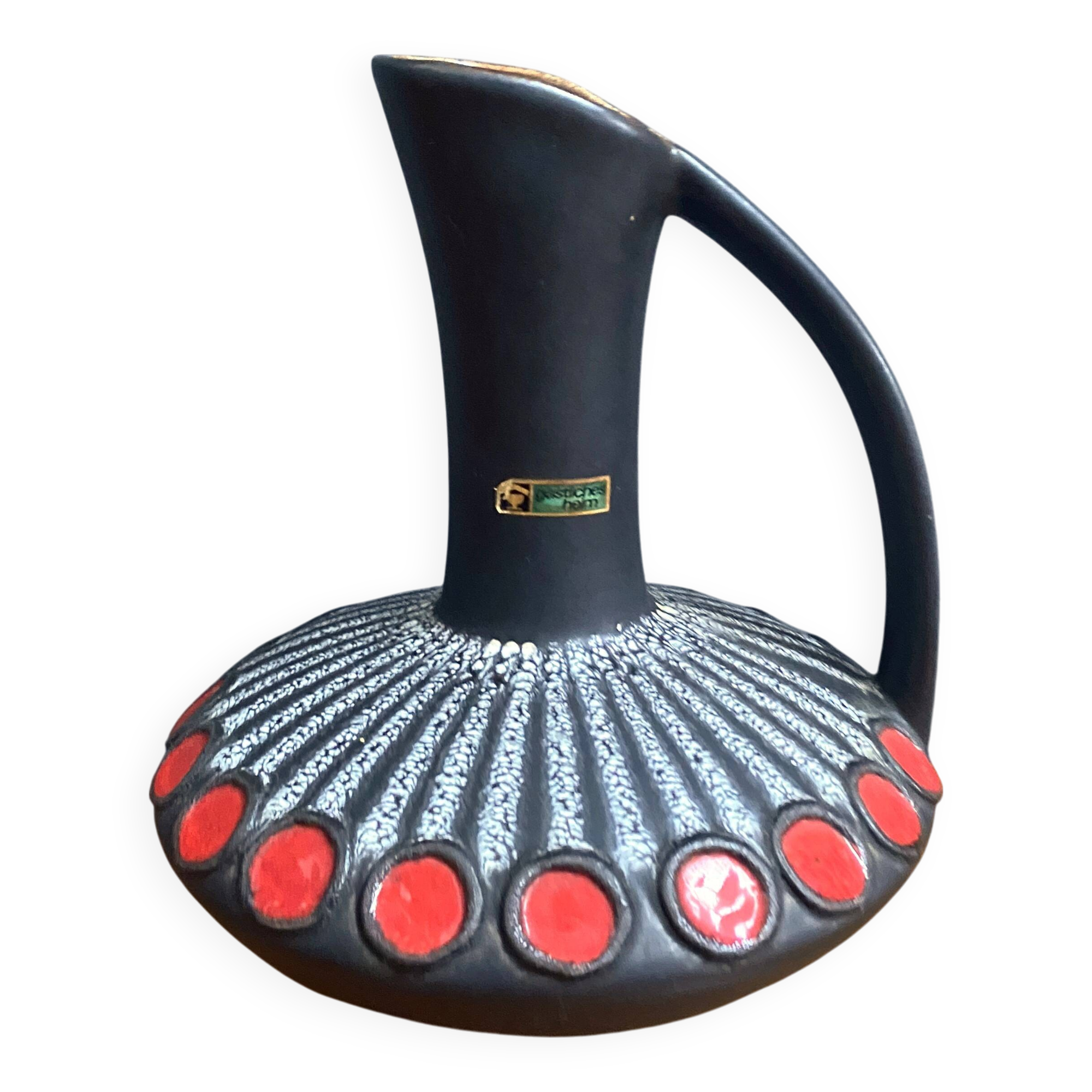 UFO shape Schlossberg west Germany vase