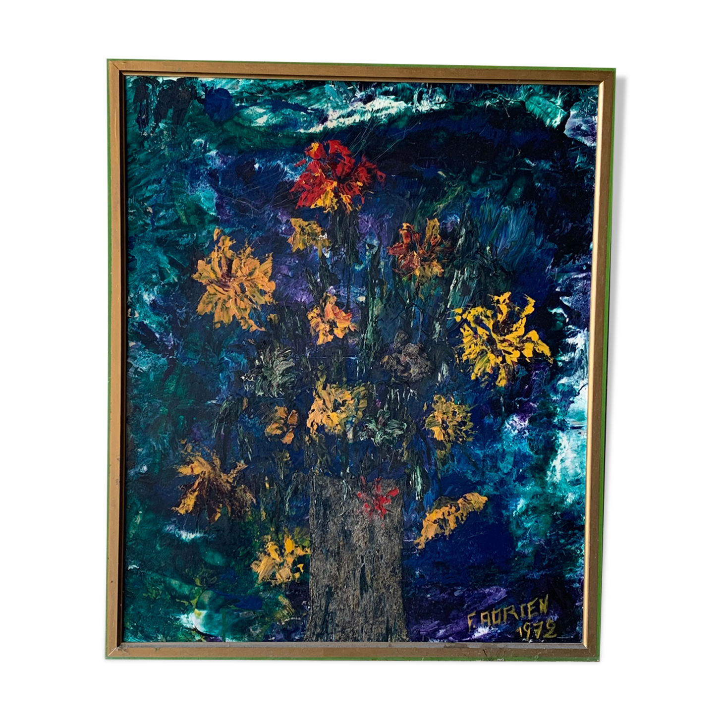 Oil paint on wood - 94cm x 79cm