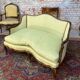 Sofa in natural wood style Louis XV XIX th century