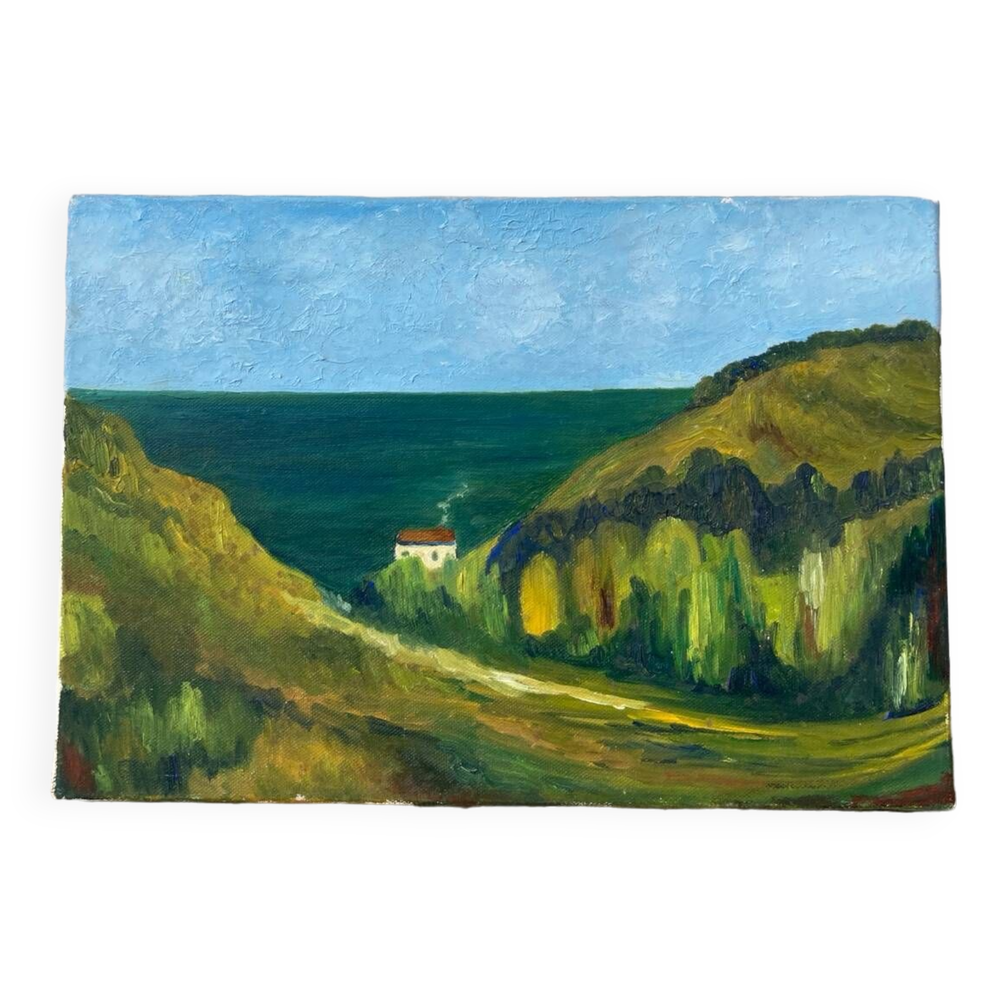 Peinture à l'huile paysage