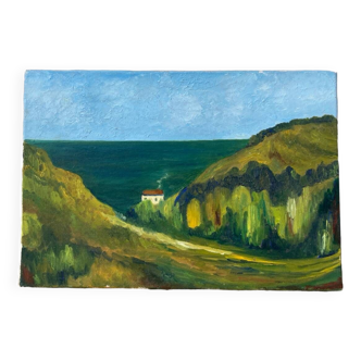 Oil painting landscape painting