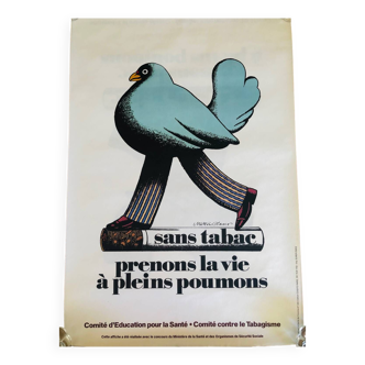 Affiche du ministère de la santé 1976 de Milton glaser