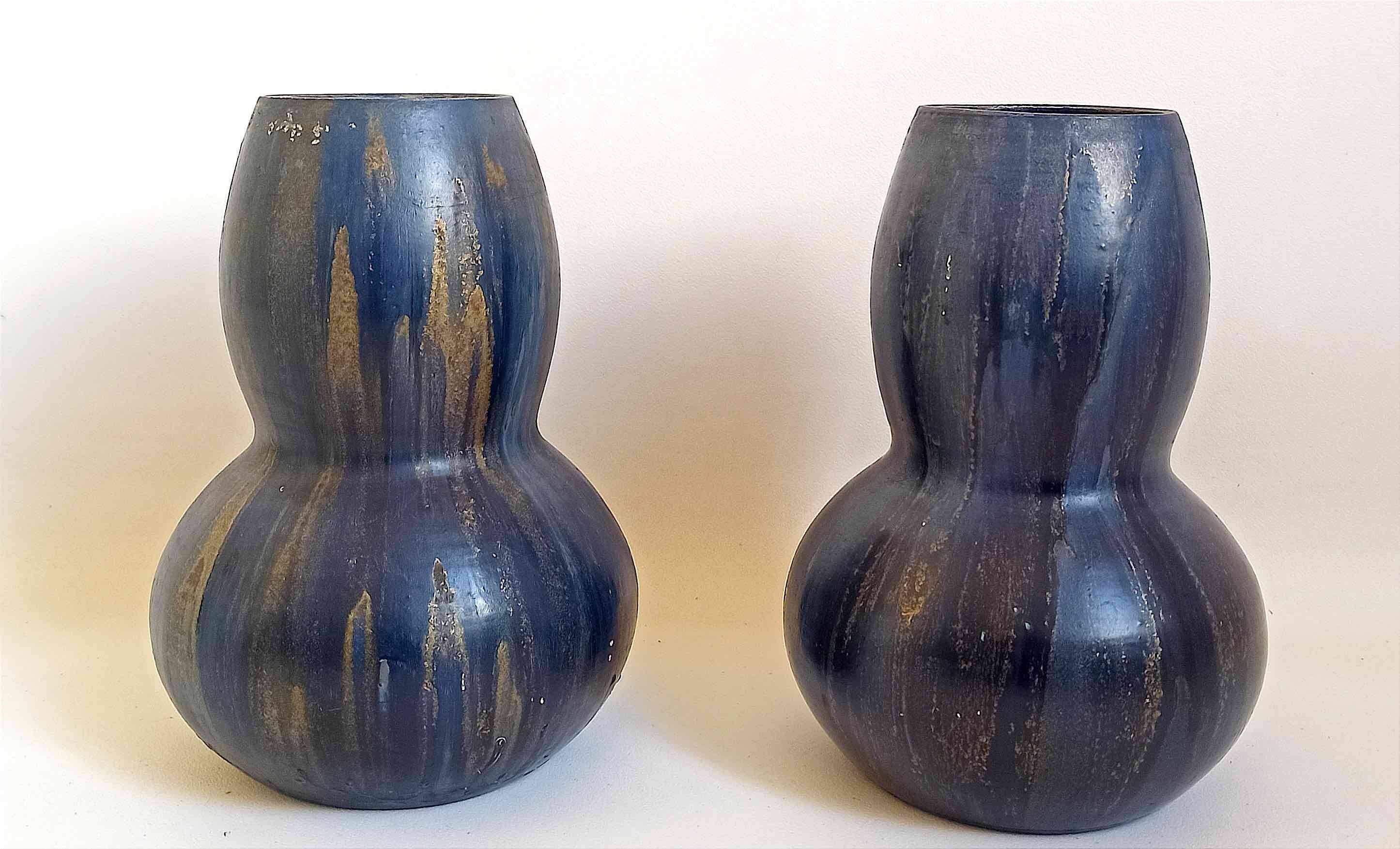 Pair of vintage vases Height 28 cm