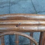 Tabouret rotin